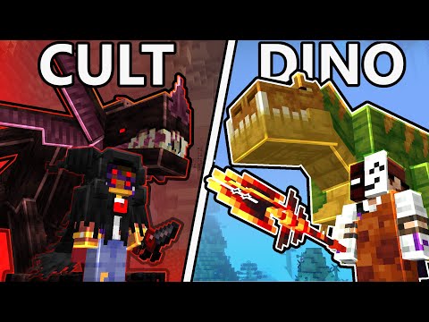 200 Players Simulating Civilization Across Modded Caves