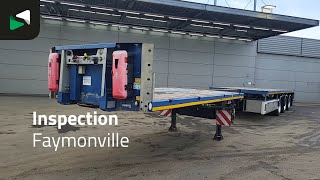 Semi-remorque plateau Faymonville F-S43-1AAF 3x Steering Axle 2x Extendable à vendre - Image 4 | Autoline BF Semi-remorque plateau Faymonville F-S43-1AAF 3x Steering Axle 2x Extendable | Image 4 - Autoline