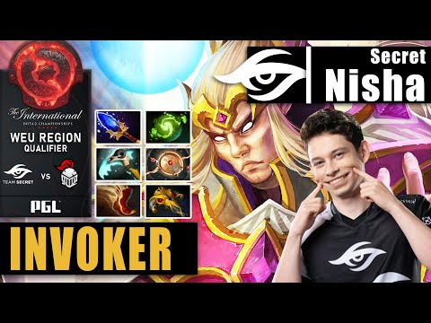 SECRET vs ITB | NISHA WANTS TO ENTER TI 11 | NISHA INVOKER FAST HAND COMBO | TI 11 WEU QUALIFIER