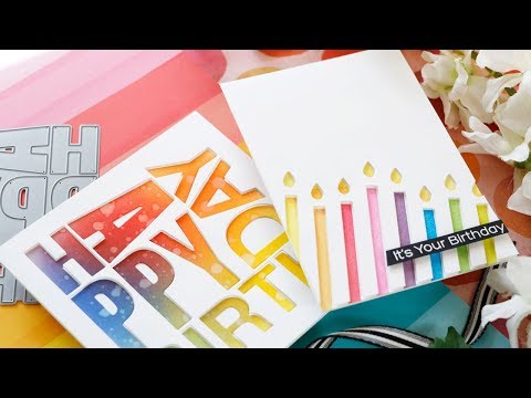 Creative Spark with Laura Bassen: Creating Dimensional Birthday Cards