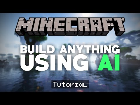 Build ANYTHING In Minecraft Using AI