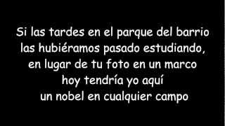 Sentado en el banco - Auryn (Letra)