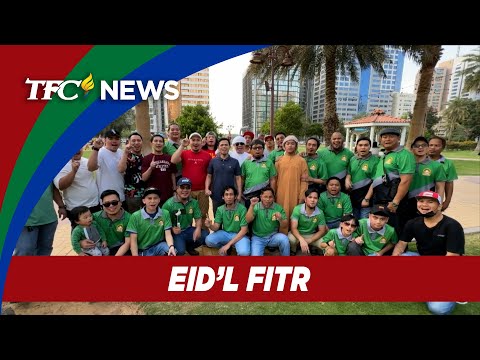 Mga Pilipinong Muslim sa Gitnang Silangan nakiisa sa pagdiriwang ng Eid'l Fitr TFC News