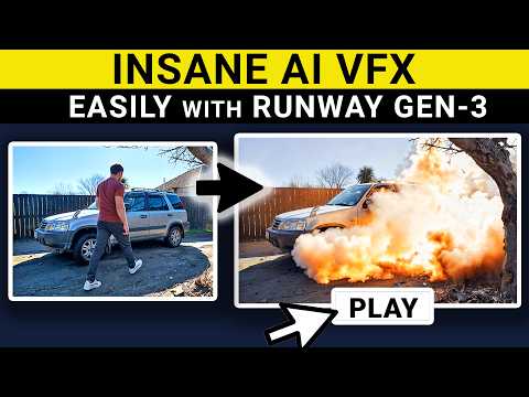 Create Ai VFX (Visual Effects) With Runway Gen-3 | Full Tutorial