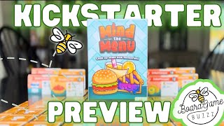 Mind The Menu: Kickstarter Preview