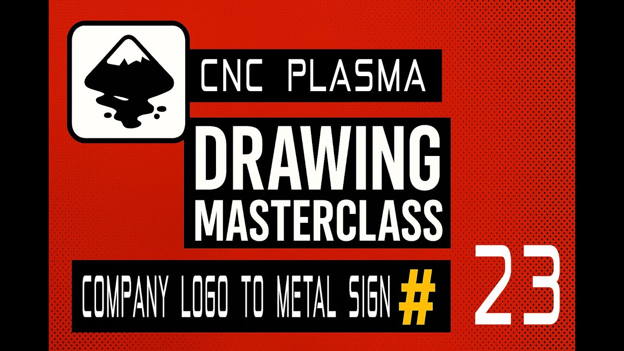 Inkscape Drawing Masterclass Episode 23 - Company Logo To Metal Sign