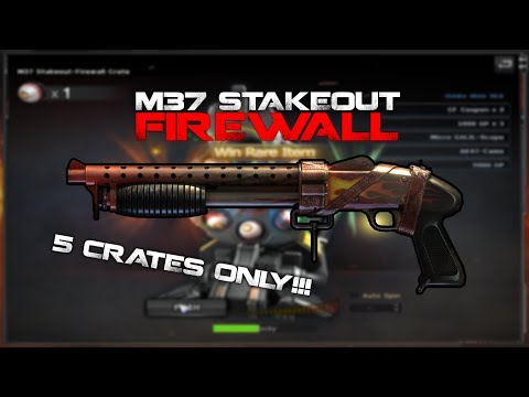CF 2.0 Winning M37 Stakeout Firewall (5 CRATES!!)