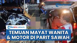 Kronologi Penemuan Mayat Perempuan di Parit Sawah Tangkil Sragen, Ada Motor Pelat K Dekat Korban
