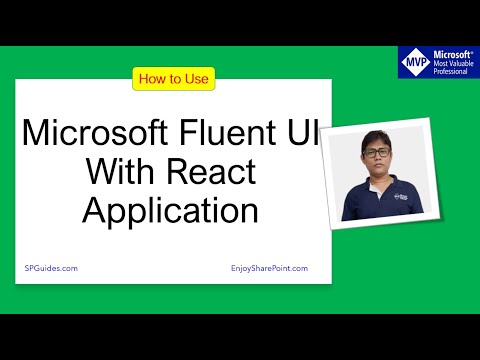 Fluent ui react tutorial | Microsoft fluent ui react tutorial for beginners