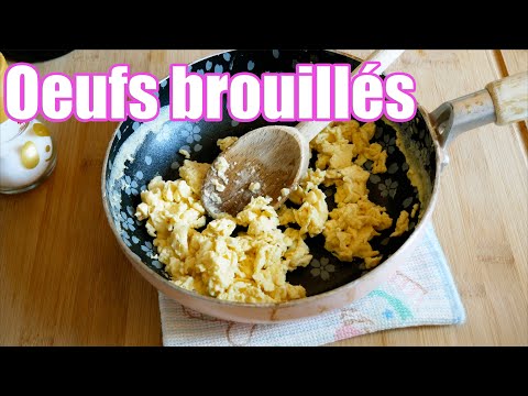 Comment faire des oeufs brouillés ? - Les bases en cuisine 👩‍🍳