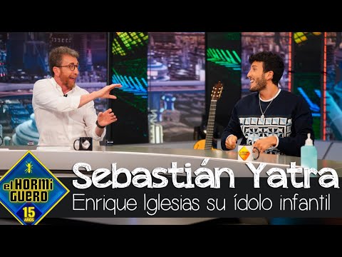 Sebastián Yatra revela que Enrique Iglesias era su ídolo infantil - El Hormiguero