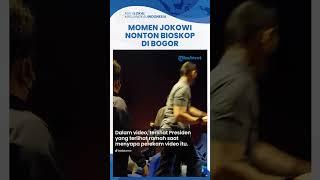 Hebohkan Publik, Presiden Jokowi Kepergok Nonton Bioskop dengan Tampilan Sederhana di Bogor
