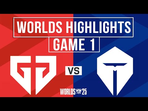 GEN vs TES Highlights Game 1 | Worlds 2025 Swiss Stage | Gen.G vs Top Esports