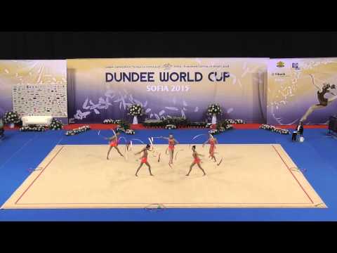 FIG RG Dundee World Cup 2015 - Finals - Spain - 5 ribbons