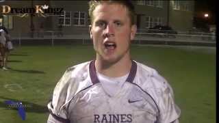 post game interview with Augie deBiase