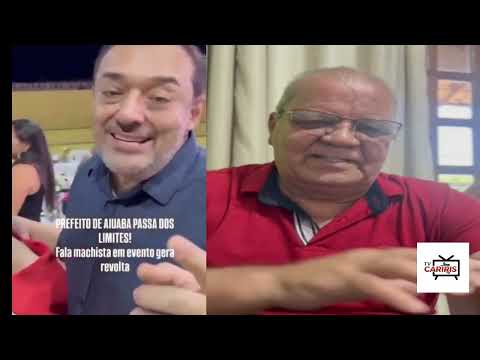 AIUABA CE: FLA MACHISTA: PREFEITO DIZ QUE GANHOU A ELEIÇÃO DANÇANDO COM MULHER FEIA.