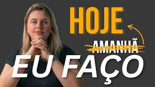 Como PARAR de procrastinar (de vez)