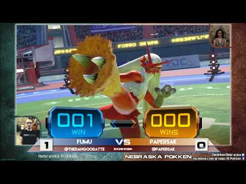 Fumu (Blaziken) vs PaperSak (Weavile) - Pokken at Underground 8/15/17