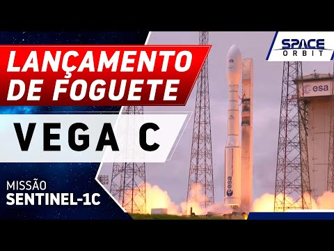 LANÇAMENTO DO FOGUETE VEGA C - Sentinel-1C