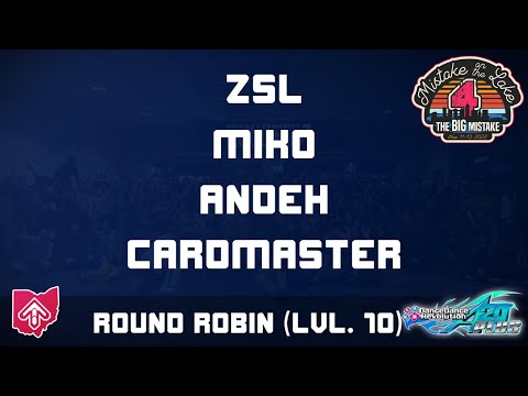 MOTL4: ZSL, Miko, Andeh, Cardmaster - Level 10 Round Robin [DDR A20+]