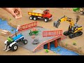 Diy Mini Truck Making Bricks And Metal Railing Bridge Construction Science Project Sanocreator
