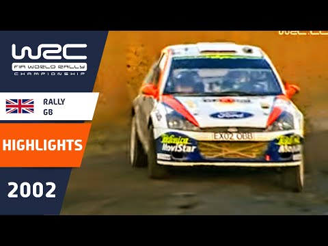 Rally GB 2002: Day 1 WRC Highlights / Review / Results