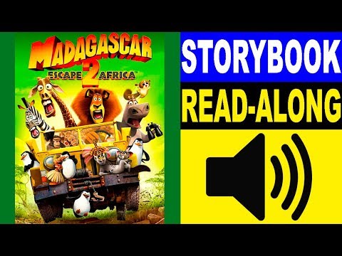 Madagascar 2 Read Along Story book, Read Aloud Story Books, Madagascar - Escape 2 Africa