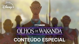 Olhos de Wakanda da Marvel Animation | Conteúdo Especial (dublado)