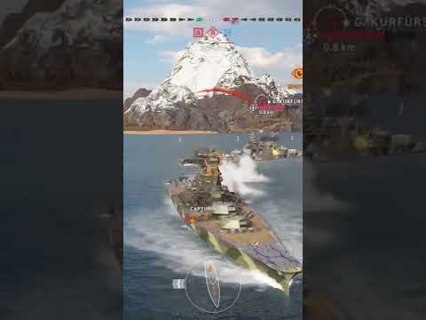 How To Citadel German Battleships at Close Range (World of Warships Legends)