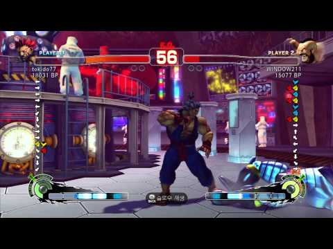 SSF4 tokido77(Akuma) VS Window211(Zangief) 6