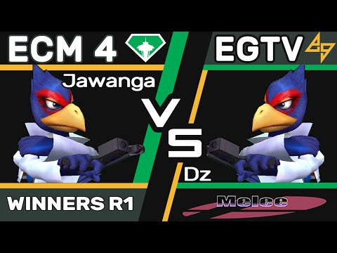 Jawanga (Falco) vs. Dz (Falco) | SSBM WR1 | EC4