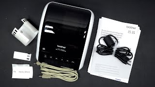 How to load brother label maker