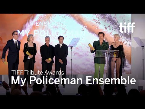 My Policeman Acceptance Speech | TIFF TRIBUTE AWARDS PRESENTED BY BVLGARI 2022