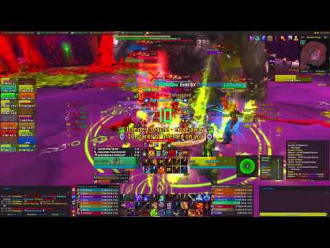 Authentic Mythic Nythendra Kill 855 Fire Mage PoV