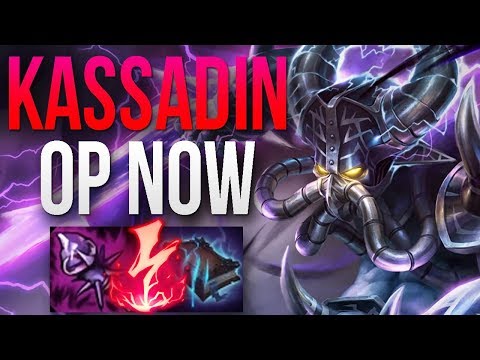 KASSADIN 8.13 IS OP - SOLO CARRY! | KASSADIN MID GAMEPLAY | Patch 8.13 S8 - League of Legends