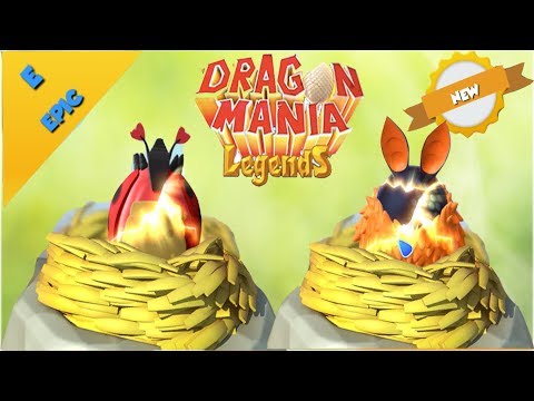 Ladybug Dragon + Echo Dragon Hatching!, Gameplay , Dragon Mania Legends | part 935 HD