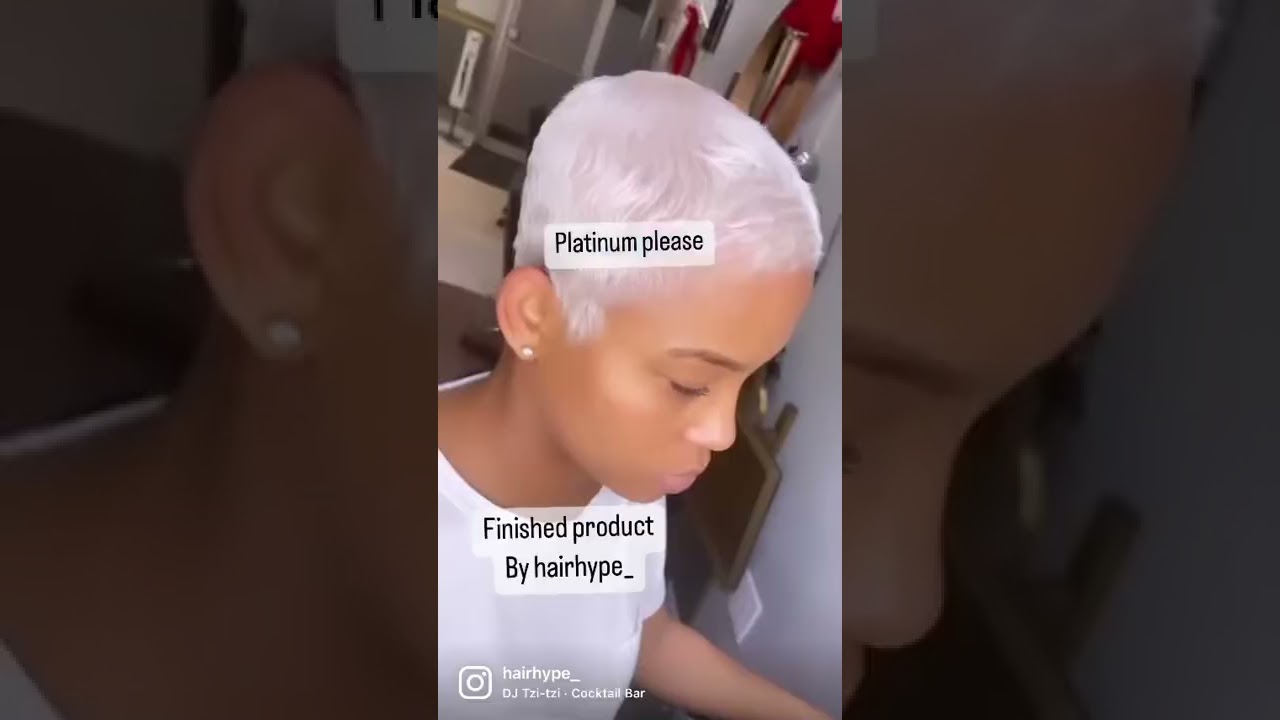 Perfect platinum pixie