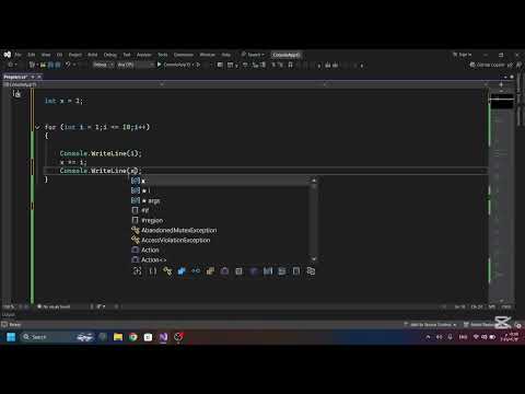 حلقات التكرار (loops) بلغة السي شارب #C