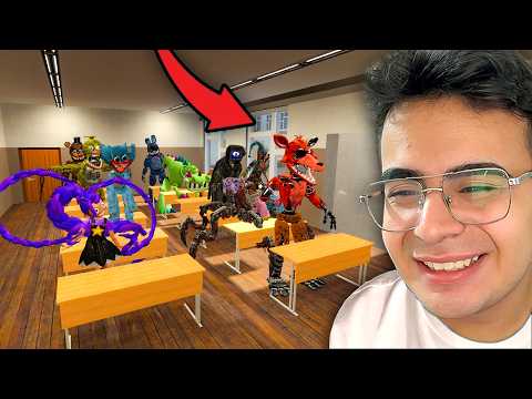 Poppy Playtime 5 Karakterleri OKULDA 5 (FNAF GELDİ)