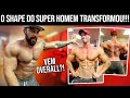 O SUPER HOMEM TRANSFORMOU O SHAPE E ESTA QUASE PRONTO!! *ele fibrou tudo*