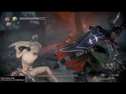 Nioh 2 Last chance trial - Matsunaga Hisahide boss - no damage, no items, level 1