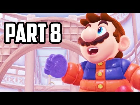 Super Mario Odyssey Walkthrough Gameplay Part 8 - Snow Kingdom - FULL GAME (Nintendo Switch)