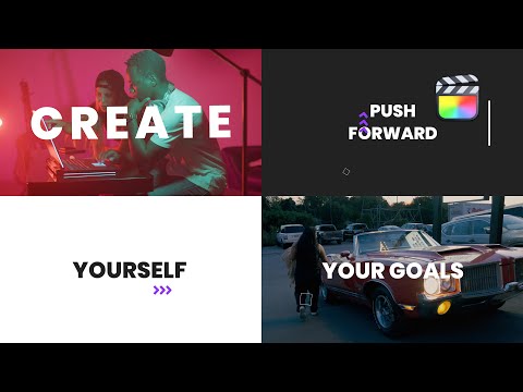 Dynamic Slogans Modular Template for Apple Motion & Final Cut Pro - MotionVFX