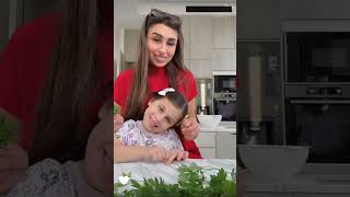 واخيرا ريتشو و ننوش تحضيرات جرجير الشواء 😋 تجهيز اسياخ لحم 😋 عمي وحماتي 😍🔥 كلام ميرو العسل 😍