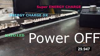 Nゲージ カトー用スーパーエネルギーチャージャーLED室内灯のテストです。
