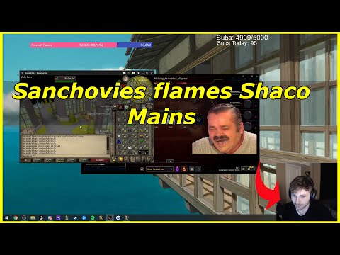 Sanchovies explains Shaco mains personality