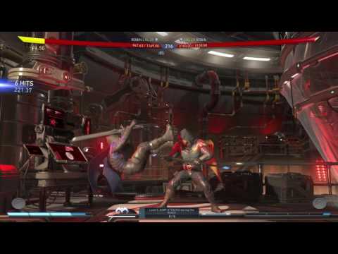 Injustice 2 - Robin with Nightwing's Staff Gameplay/Combos