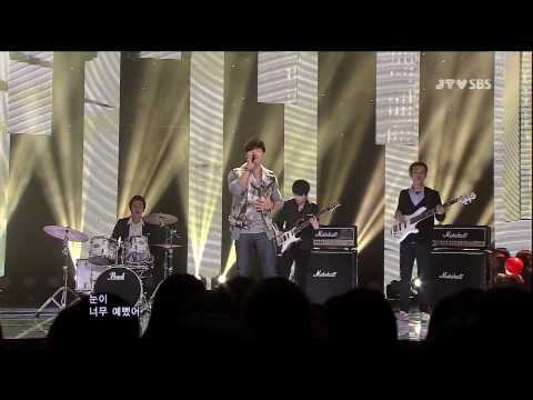 【1080p。Kim Jong Kook - Was So Pretty】121104 SBS Inkigayo