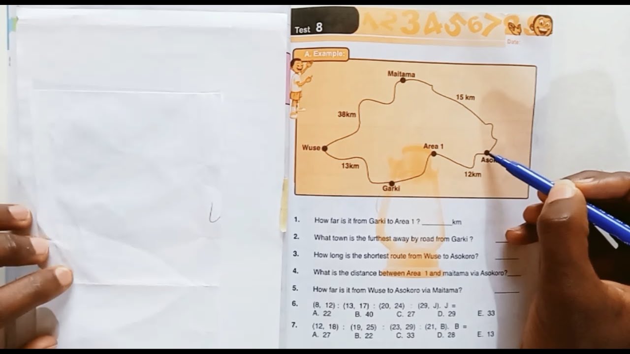 SOLVED! Test8A, page45, book6, Lantern quantitative reasoning