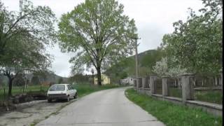 preview picture of video 'центральная дорога и дендропарк в Грахово, Черногория, 2014 год'